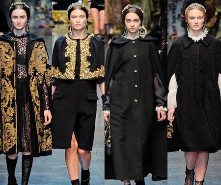 2012�ﶬ����ʱװ��Dolce & Gabbanaʱװ�㳡